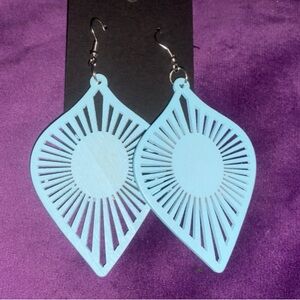Large lightweight earrings